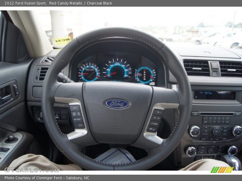  2012 Fusion Sport Steering Wheel
