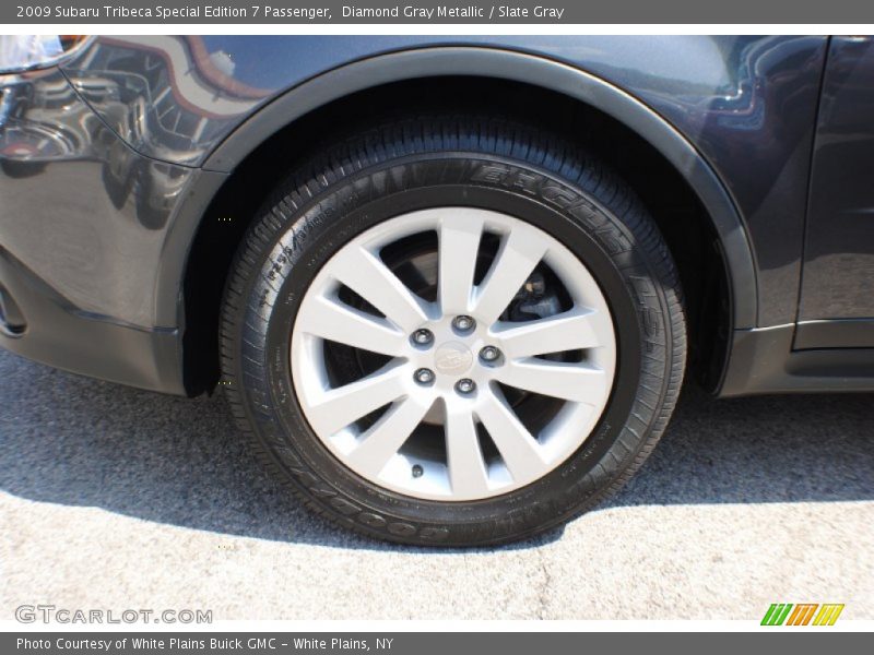 Diamond Gray Metallic / Slate Gray 2009 Subaru Tribeca Special Edition 7 Passenger