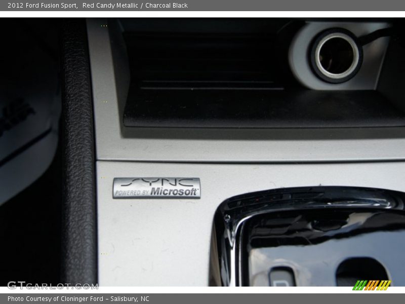 Red Candy Metallic / Charcoal Black 2012 Ford Fusion Sport