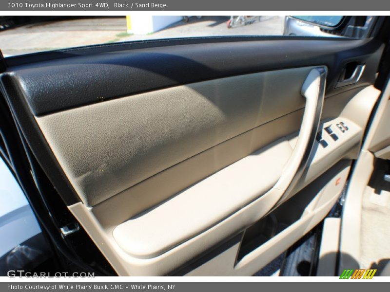 Black / Sand Beige 2010 Toyota Highlander Sport 4WD