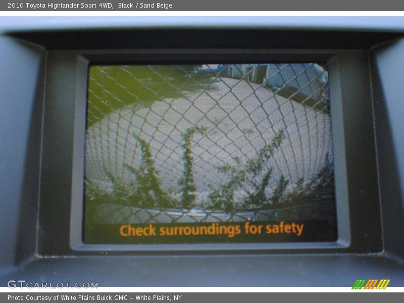 Black / Sand Beige 2010 Toyota Highlander Sport 4WD