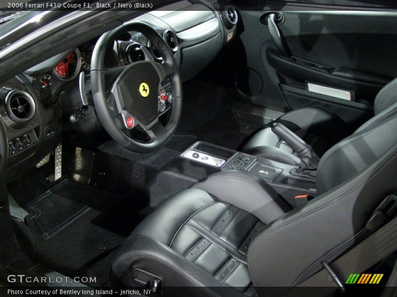 2006 Ferrari F430 Coupe F1, Black / Black, Interior - 2006 Ferrari F430 Coupe F1