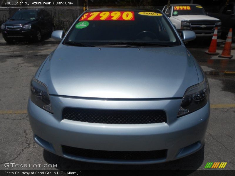 Azure Pearl / Dark Gray 2005 Scion tC