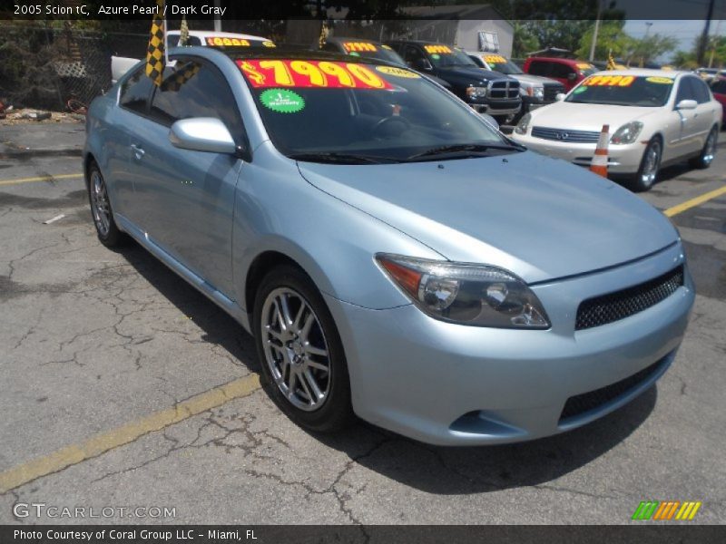 Azure Pearl / Dark Gray 2005 Scion tC