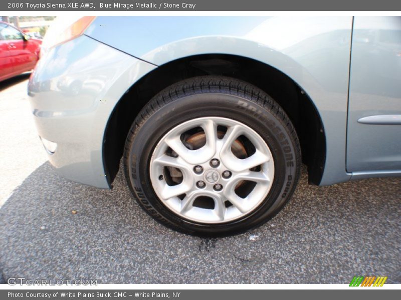 Blue Mirage Metallic / Stone Gray 2006 Toyota Sienna XLE AWD