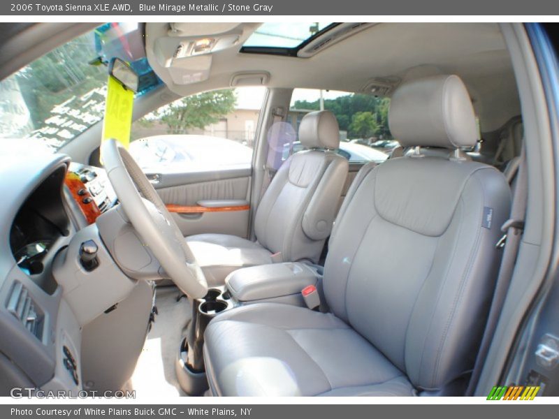 Blue Mirage Metallic / Stone Gray 2006 Toyota Sienna XLE AWD