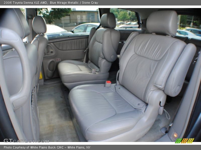 Blue Mirage Metallic / Stone Gray 2006 Toyota Sienna XLE AWD