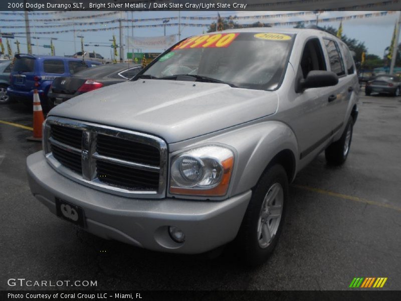 Bright Silver Metallic / Dark Slate Gray/Light Slate Gray 2006 Dodge Durango SLT