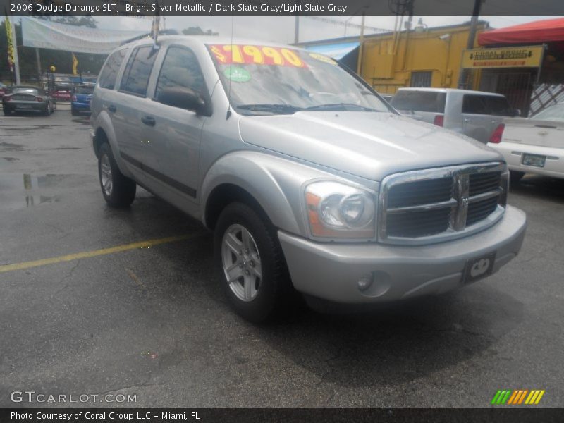 Bright Silver Metallic / Dark Slate Gray/Light Slate Gray 2006 Dodge Durango SLT