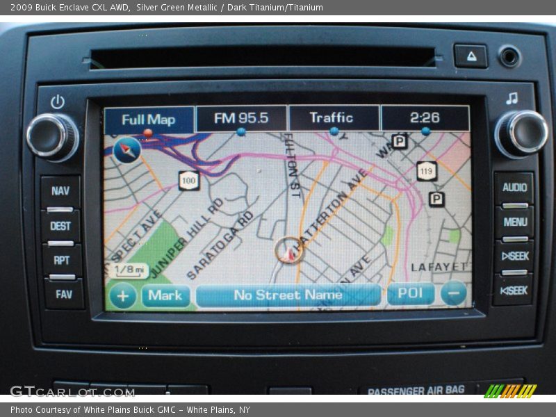 Navigation of 2009 Enclave CXL AWD