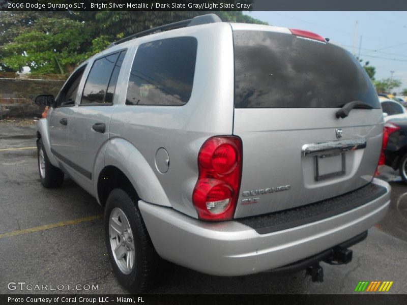 Bright Silver Metallic / Dark Slate Gray/Light Slate Gray 2006 Dodge Durango SLT