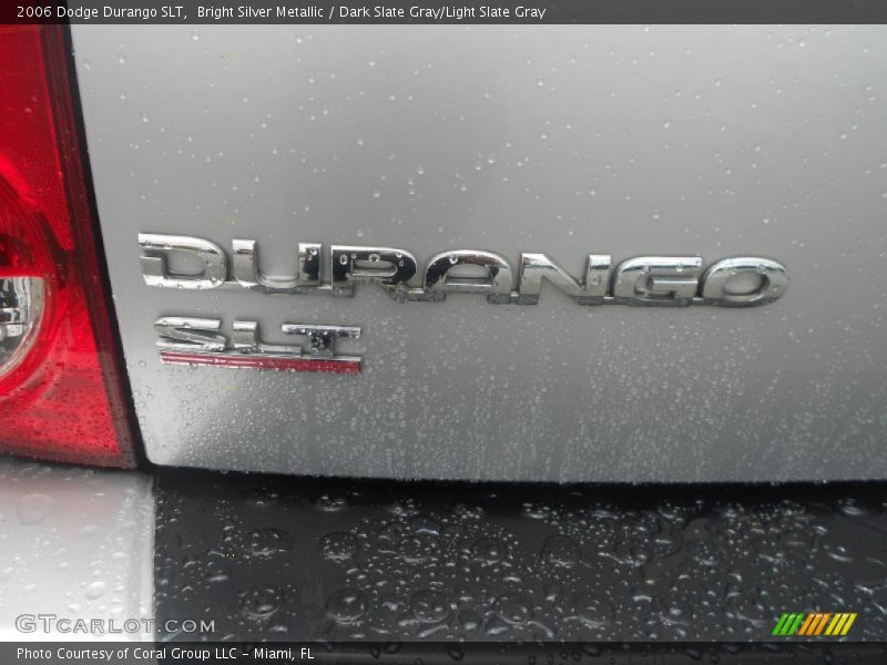 Bright Silver Metallic / Dark Slate Gray/Light Slate Gray 2006 Dodge Durango SLT