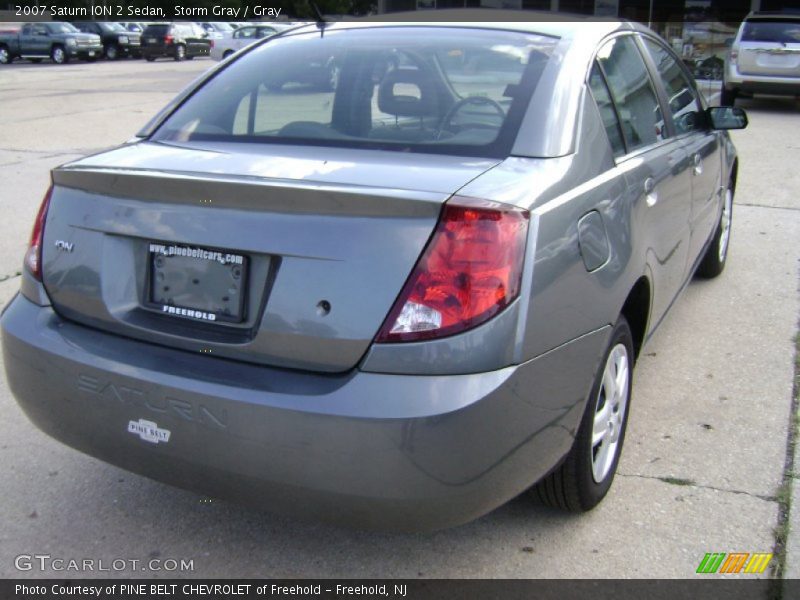Storm Gray / Gray 2007 Saturn ION 2 Sedan