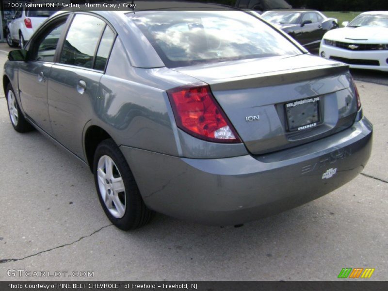 Storm Gray / Gray 2007 Saturn ION 2 Sedan