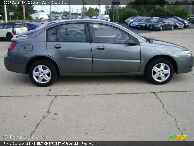 Storm Gray / Gray 2007 Saturn ION 2 Sedan