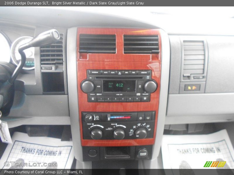 Bright Silver Metallic / Dark Slate Gray/Light Slate Gray 2006 Dodge Durango SLT