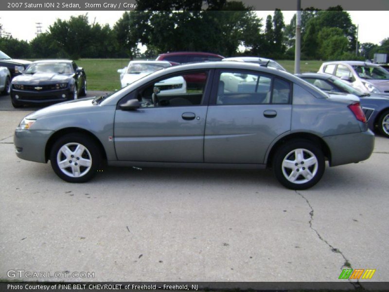 Storm Gray / Gray 2007 Saturn ION 2 Sedan