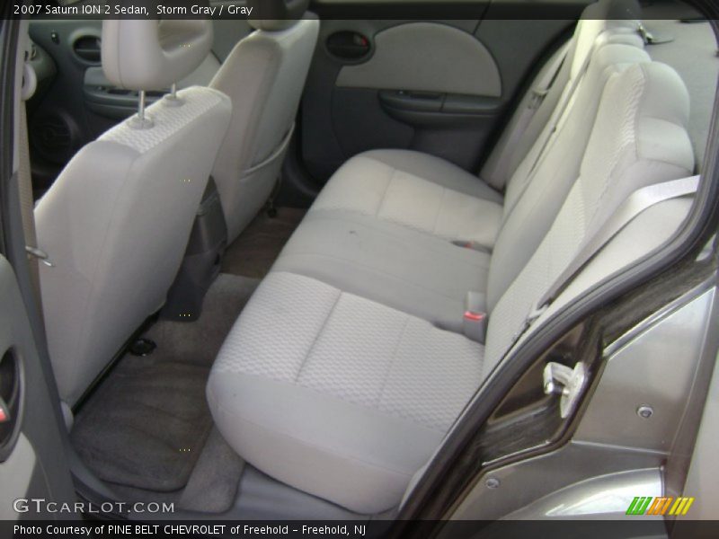 Storm Gray / Gray 2007 Saturn ION 2 Sedan