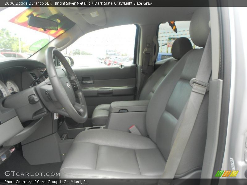Bright Silver Metallic / Dark Slate Gray/Light Slate Gray 2006 Dodge Durango SLT