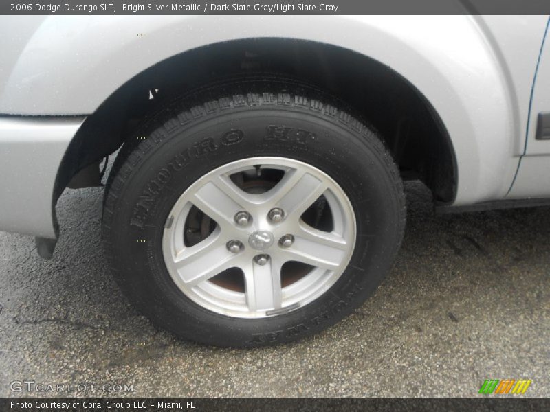 Bright Silver Metallic / Dark Slate Gray/Light Slate Gray 2006 Dodge Durango SLT