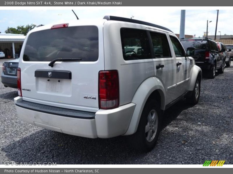 Stone White / Dark Khaki/Medium Khaki 2008 Dodge Nitro SXT 4x4
