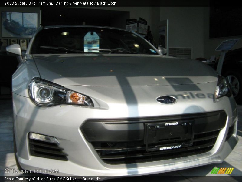 Sterling Silver Metallic / Black Cloth 2013 Subaru BRZ Premium