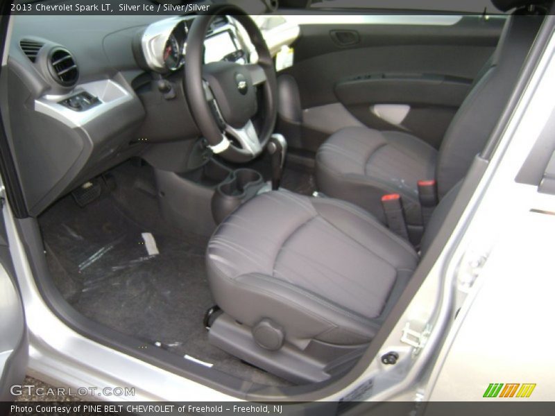 Silver Ice / Silver/Silver 2013 Chevrolet Spark LT