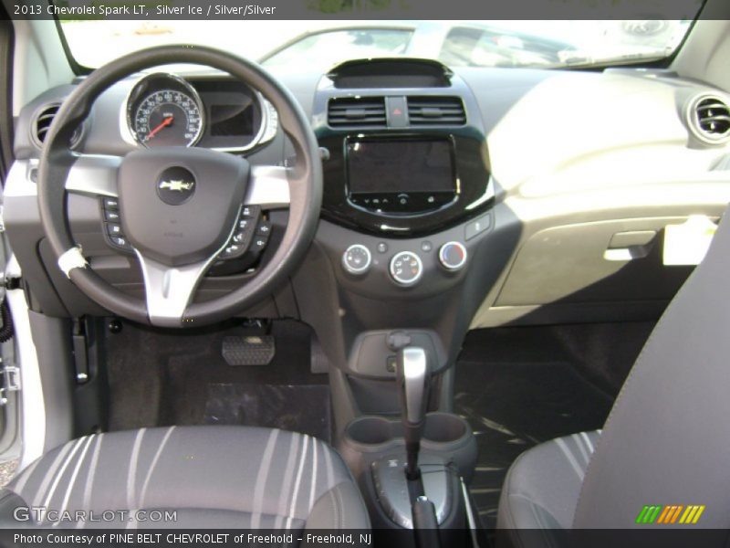 Silver Ice / Silver/Silver 2013 Chevrolet Spark LT