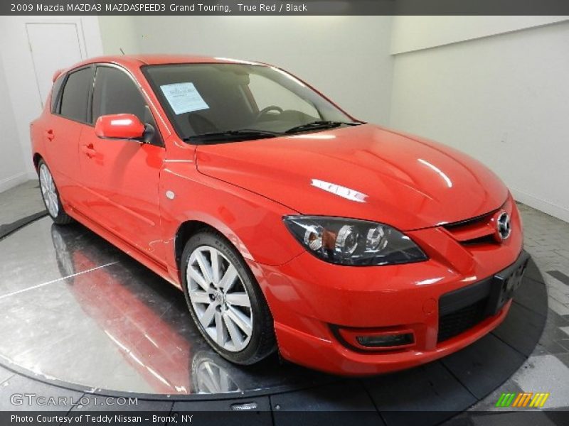 Front 3/4 View of 2009 MAZDA3 MAZDASPEED3 Grand Touring