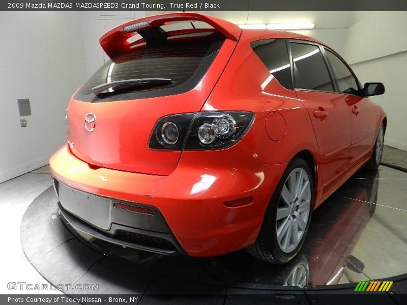 True Red / Black 2009 Mazda MAZDA3 MAZDASPEED3 Grand Touring