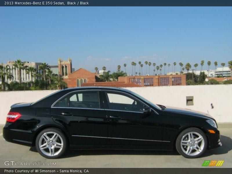 Black / Black 2013 Mercedes-Benz E 350 Sedan