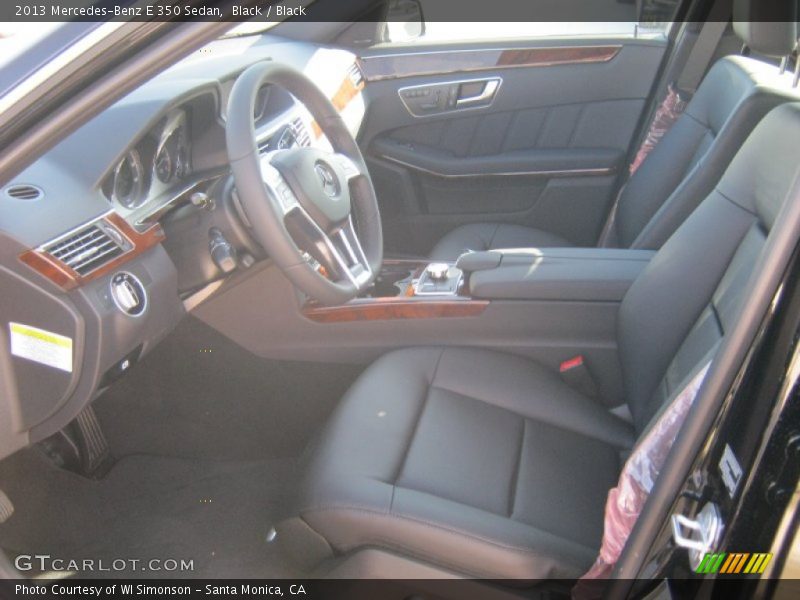 Black / Black 2013 Mercedes-Benz E 350 Sedan