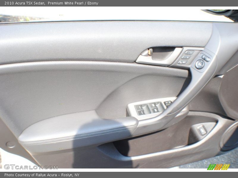 Premium White Pearl / Ebony 2010 Acura TSX Sedan