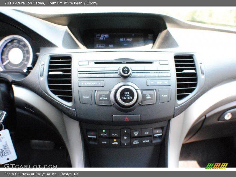 Premium White Pearl / Ebony 2010 Acura TSX Sedan