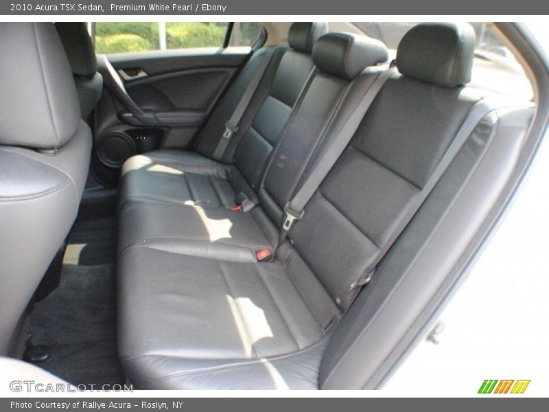 Premium White Pearl / Ebony 2010 Acura TSX Sedan