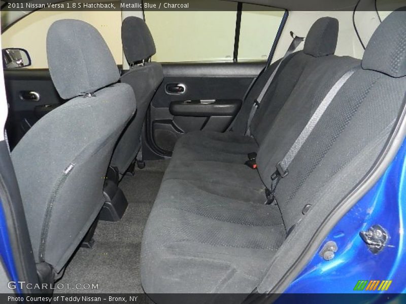 Metallic Blue / Charcoal 2011 Nissan Versa 1.8 S Hatchback