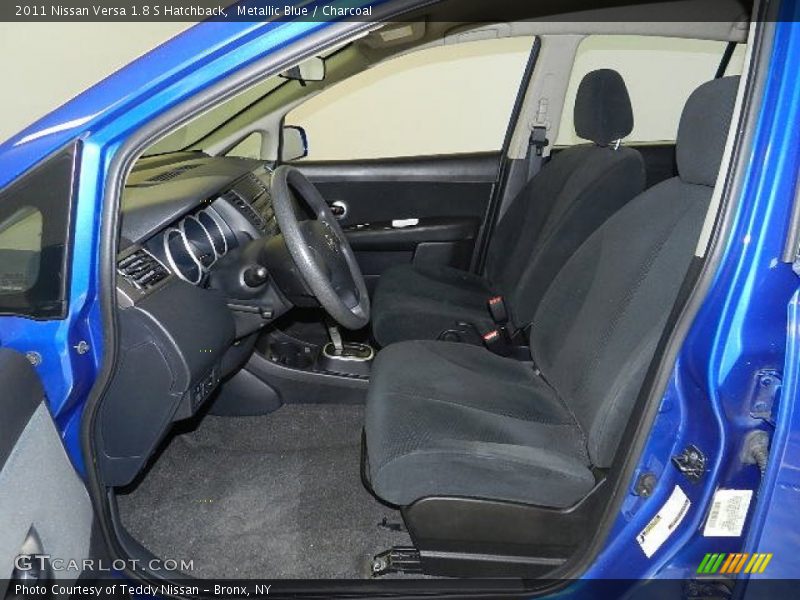 Metallic Blue / Charcoal 2011 Nissan Versa 1.8 S Hatchback