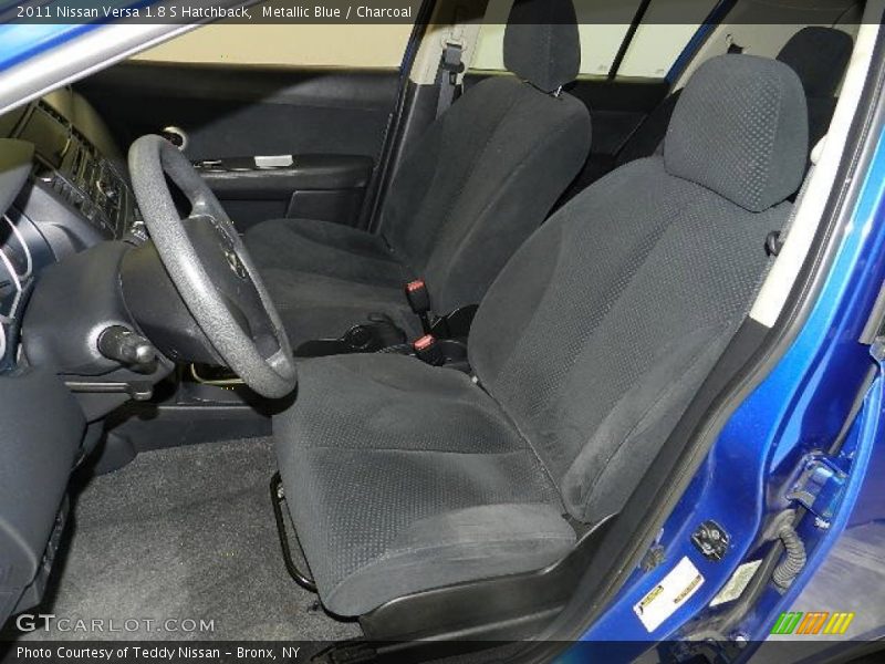 Metallic Blue / Charcoal 2011 Nissan Versa 1.8 S Hatchback