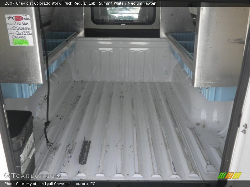 Summit White / Medium Pewter 2007 Chevrolet Colorado Work Truck Regular Cab