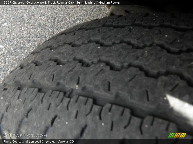 Summit White / Medium Pewter 2007 Chevrolet Colorado Work Truck Regular Cab