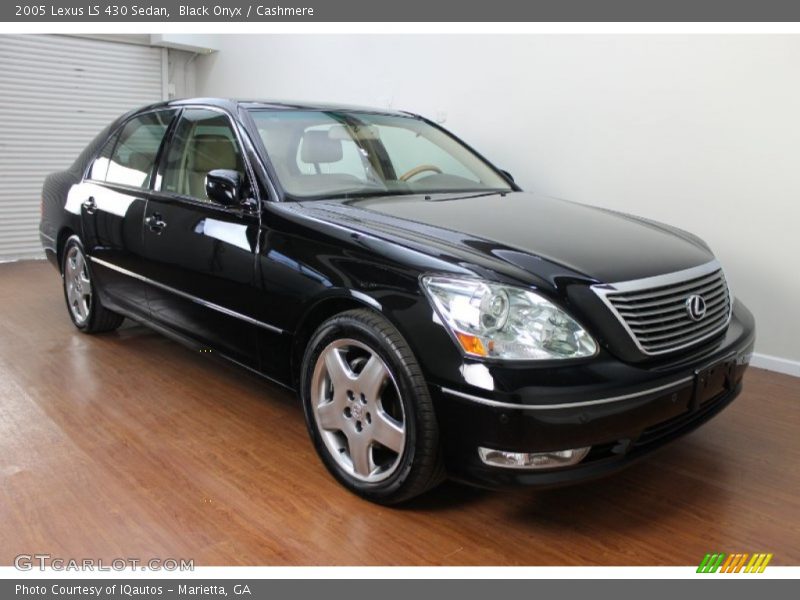 Black Onyx / Cashmere 2005 Lexus LS 430 Sedan