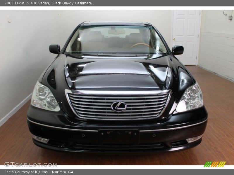 Black Onyx / Cashmere 2005 Lexus LS 430 Sedan