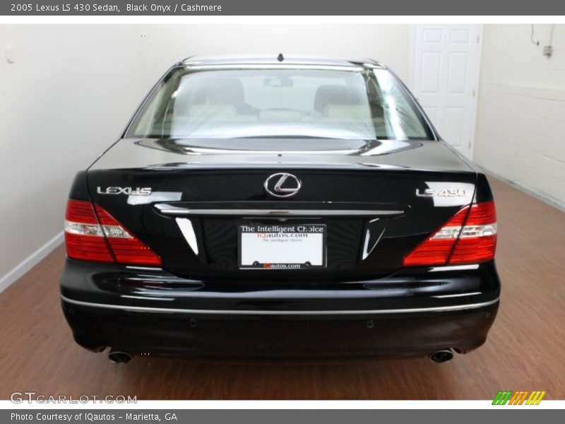 Black Onyx / Cashmere 2005 Lexus LS 430 Sedan