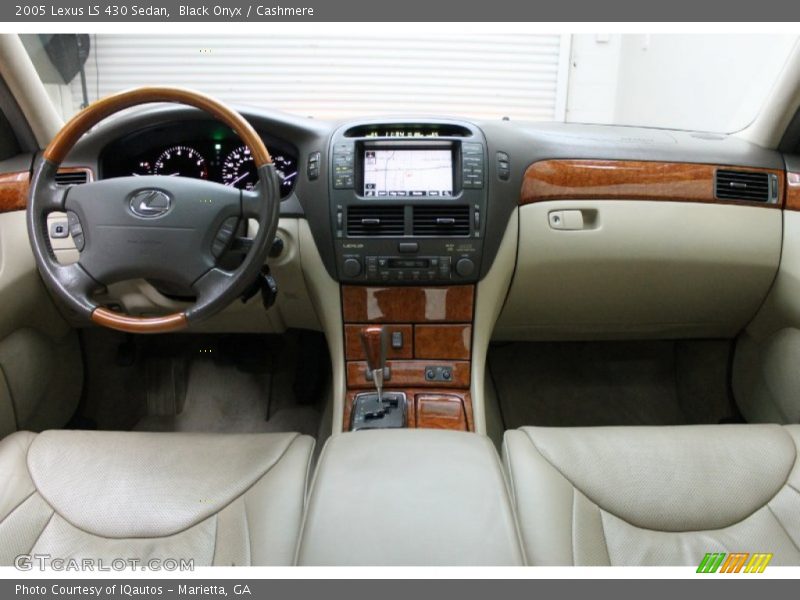 Black Onyx / Cashmere 2005 Lexus LS 430 Sedan