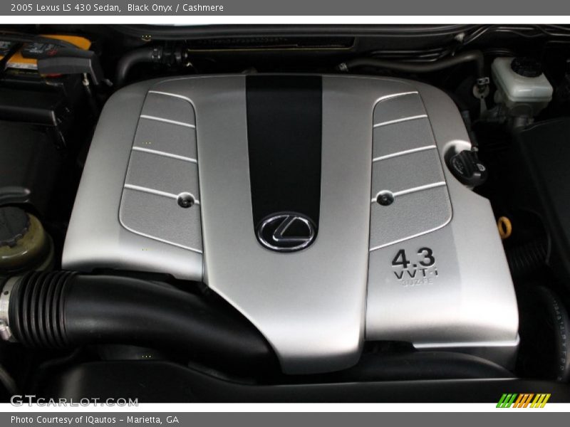 Black Onyx / Cashmere 2005 Lexus LS 430 Sedan