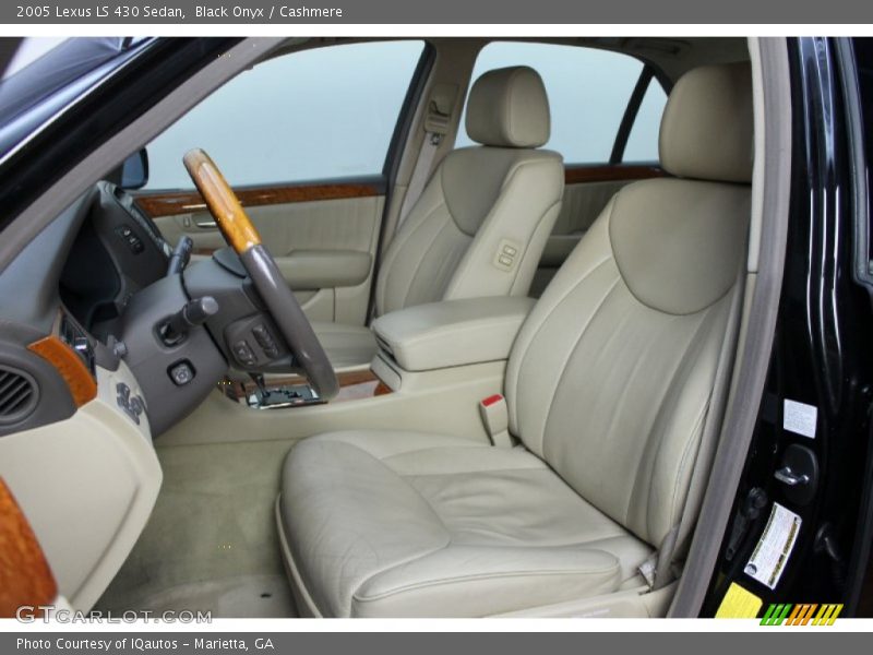 Black Onyx / Cashmere 2005 Lexus LS 430 Sedan