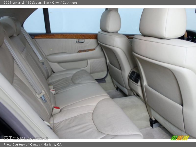 Black Onyx / Cashmere 2005 Lexus LS 430 Sedan