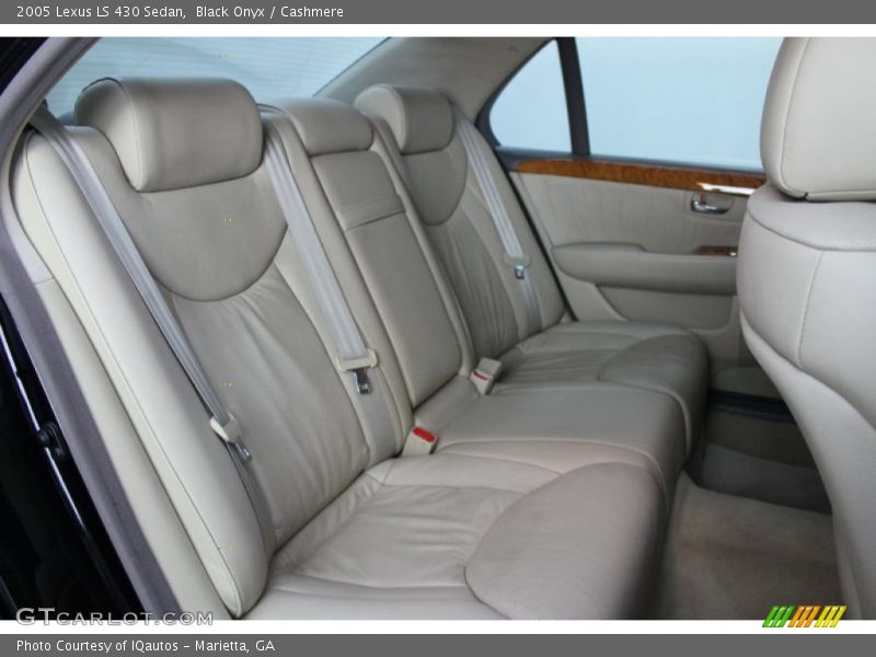Black Onyx / Cashmere 2005 Lexus LS 430 Sedan