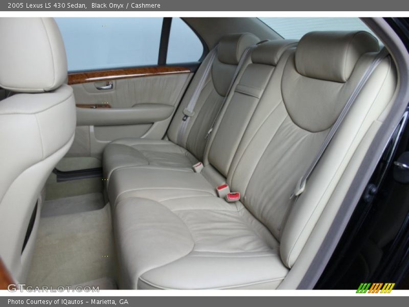 Black Onyx / Cashmere 2005 Lexus LS 430 Sedan