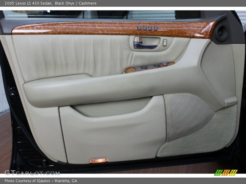 Black Onyx / Cashmere 2005 Lexus LS 430 Sedan